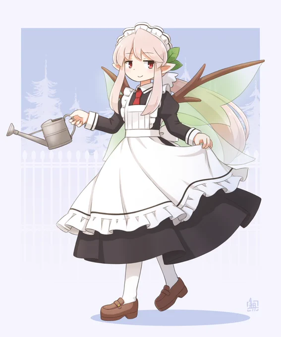 #これを見た人はメイドをTLに放流しよう 
本物のメイドさんはこの中に一人だけ…! 