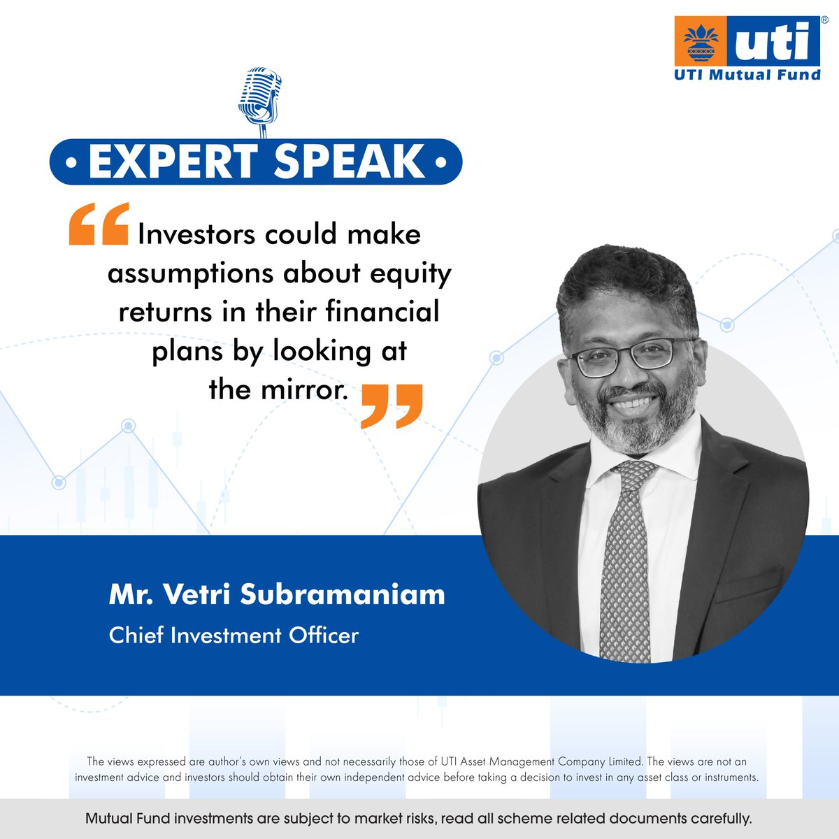 Mr. Vetri Subramaniam, Chief Investment Officer, talks about problems investors face in terms of too much data, and what assumptions they can use while making their asset allocation and managing risk.

Read more: bit.ly/3xBQoBQ

#ExpertSpeak #UTIMutualFund #MutualFunds