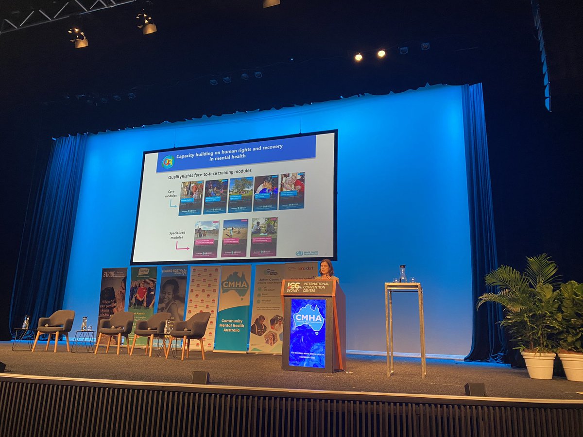 LisaMBrophy's tweet photo. The Quality Rights e-training on mental health,recovery and community inclusion is an amazing international initiative @MichelleFunk3 #CMHA2023 https://t.co/DFmdQbXTk3
