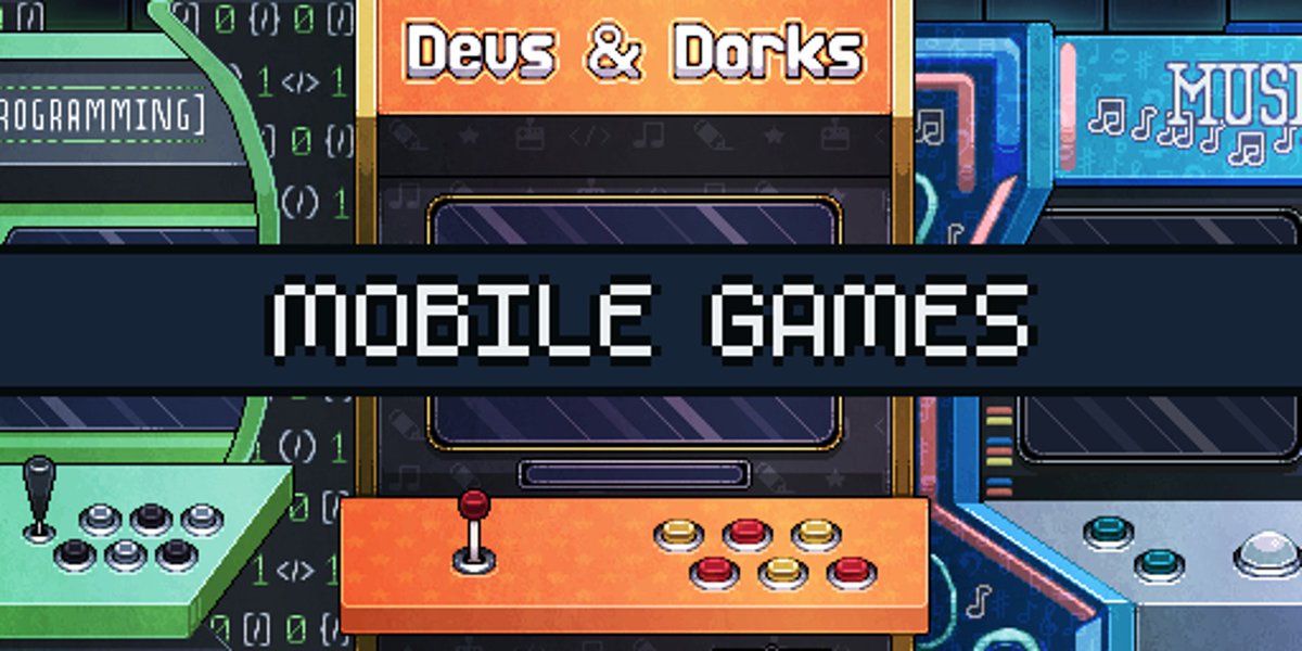 It’s #MobileMonday

Show us your #mobile #indiegame! 🕹

Help boost this thread!
❤️ Give us a like!
🔁 Retweet so more people see!
⬇️ Look at the amazing games below!

Join Devs &amp; Dorks #Discord! Link and info below.

#gamedev #indiedev #ios #android #gaming #mobilegaming