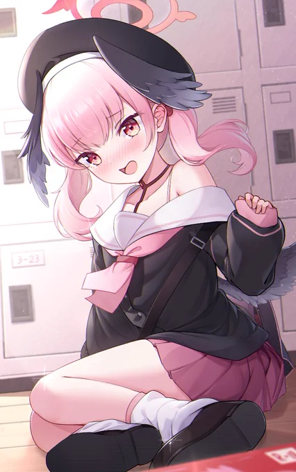 「その本は…違っ///」#ブルアカ 