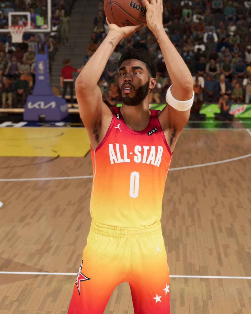 NBA2K's tweet photo. ⭐️2K numbers for the MVP⭐️ https://t.co/dorELwFJbZ
