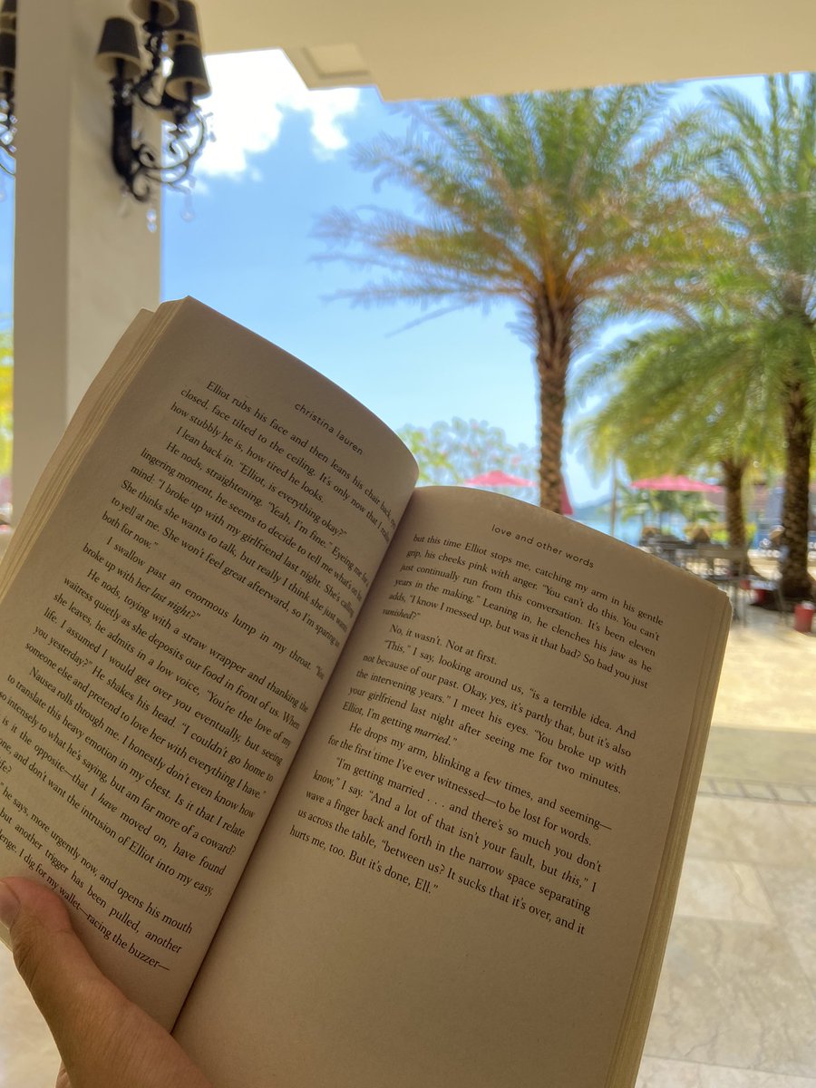 i’m here!! love &amp; other words is the book btw