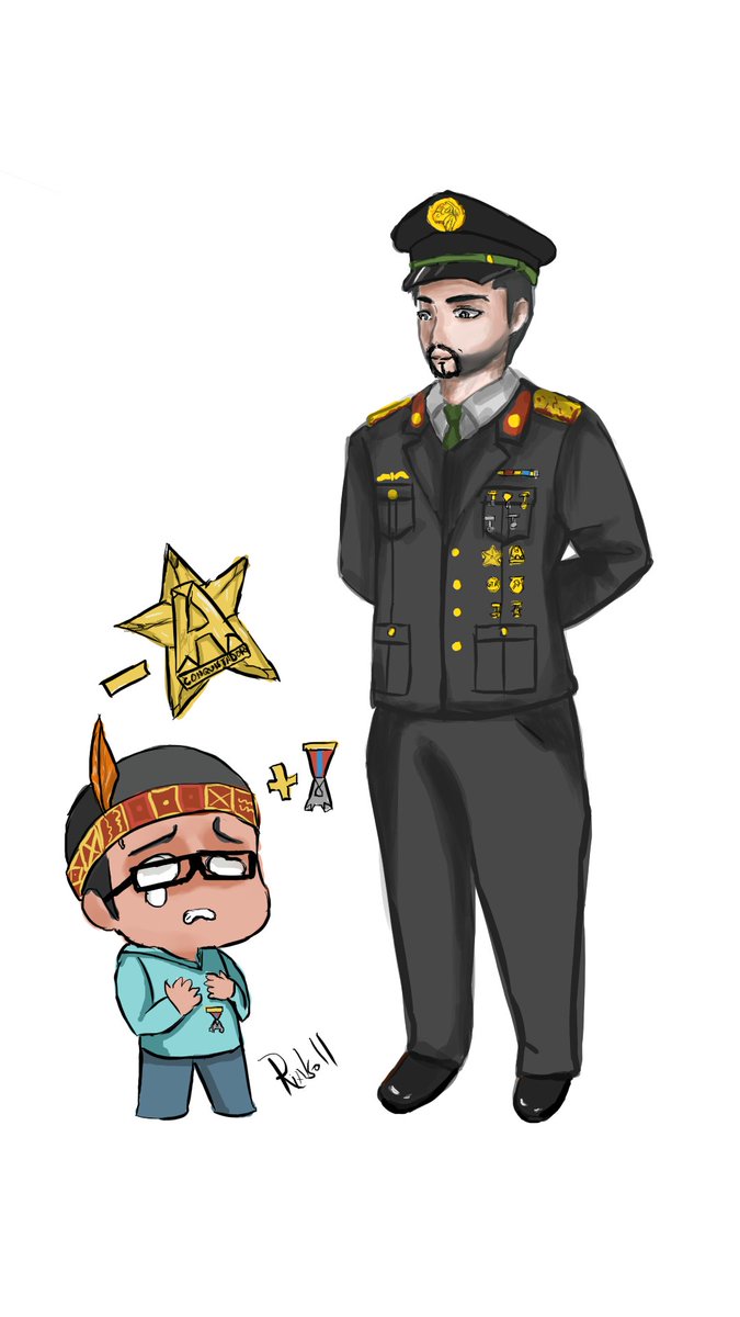 Rialso11's tweet photo. Pequeño Fan-art 🦖🐰🐱
Pobre @KenFlow_  el Füh...Lider @NexxuzHD le quito el rango...☹️
#Fanarts https://t.co/BmxowkkMgA