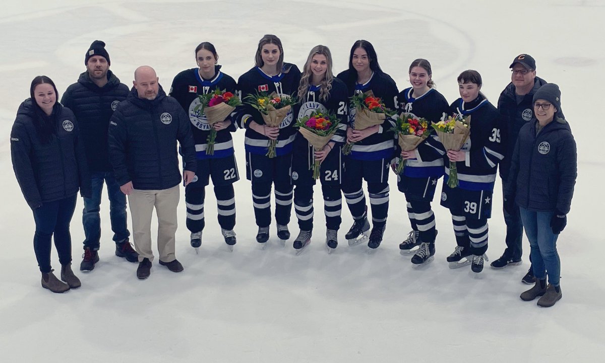 Seniors night - dominating the game with a 6-3 WIN! 

🚨 #5 M. McCarthy x 2
🚨 #61 K. Lamont
🚨 #24 O. Lamont 
🚨 #79 R. Brownell
🚨 #3 K. Donnelly (AP)

🥅 #73 Z. Ware