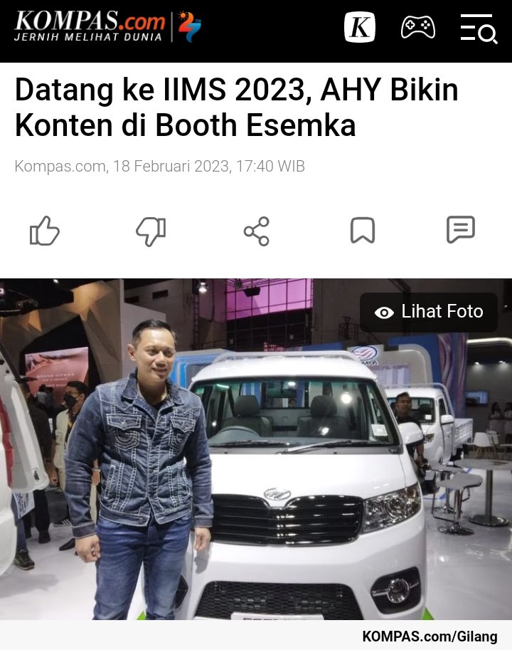 Yg kemarin tanya di mana ada mobil Esemka silahkan tanya sang putra mahkota... @Mdy_Asmaraa1701 @musniumarr @maspiyuaja @Mpraldo @RamliRizal Kalau tetep nganggap itu mobil ghoib,berarti matamu RABUN