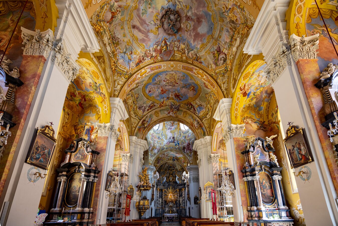 These were not churches of words, but of wonder.

Baroque architecture appealed to the emotions and 