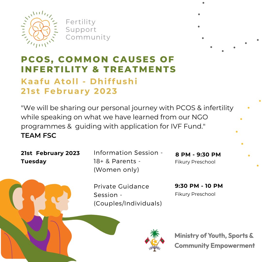 FS_Community_'s tweet photo. We are starting our K.Atoll advocacy trips with K.Dhiffushi. Help us spread the word 

#fertilityawareness #infertility #commoncauses #pcos #malefactorinfertility #maldives #betterinbaa #kendhoo #baa #fertilitysupportcommunity #ngo #advocacy #ivffundmaldives #ivffunding https://t.co/jXBSEd7ljI