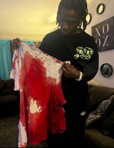 DailyLoud's tweet photo. Cleveland artist Ripp Flamez was recently shot 5 times. He is recovering and in stable condition 🙏 https://t.co/rv5UcQWkYP
