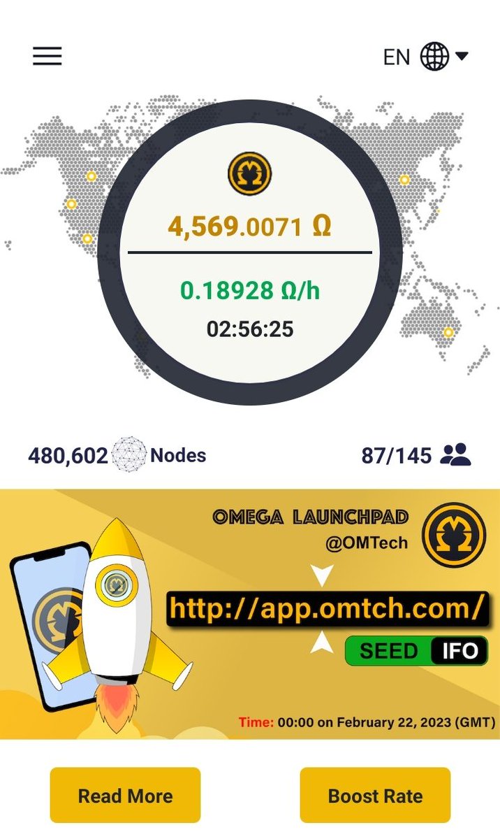 OmegaNetworkOM1's tweet photo. Omega network can change life
Don't be late hurry up and start to mining omega #OMN IFO will start from 22nd February , 1 OMN= $0.11
#Omeganetwork
#OMtech https://t.co/geSLFXhHZw