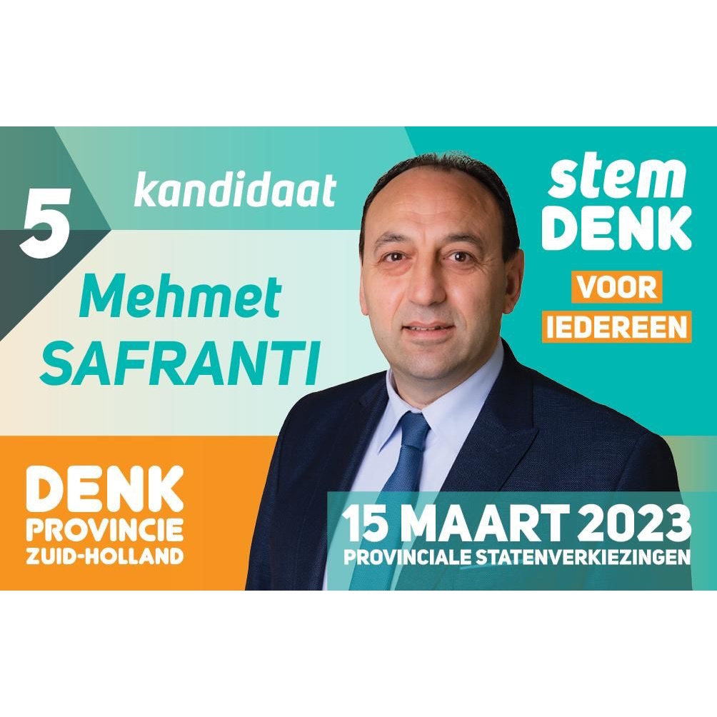 Op nummer 5 van onze kandidatenlijst staat Mehmet Safranti. Mehmet is al meer dan 23 jaar gemeenteambtenaar en al decennia lang actief bij verschillende verenigingen en stichtingen. Hij is ook actief in de Dordtse politiek en doet een tweede periode als gemeenteraadslid. #ps2023