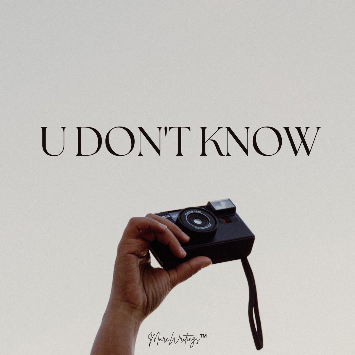 marcwritings's tweet photo. Unless I say sh!t to u. 🚶🏽
See full piece here 👇
https://t.co/j0qgO5rAlb
#marcwritings #udontknow #justlyrics #wordpress #twitter #lyricist #songwriter #iwrite #poetry #music #explore #explorepage #viral #viralpost #homepage #trending #marcwrotethis #marcmywords https://t.co/TWXX2RWECI