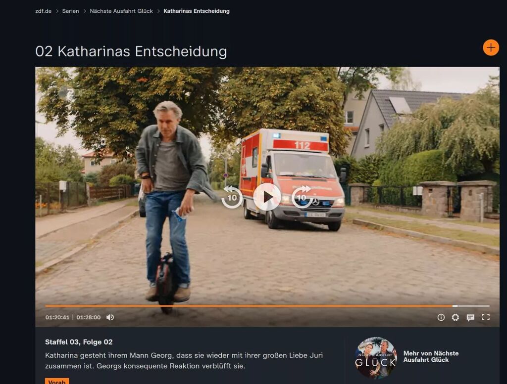Auch in der neuen Staffel 'Nächste Ausfahrt Glück' im ZDF macht Dirk Borchardt wieder aktiv Werbung für Fahrzeuge ohne Lenk-/Haltestange! Danke @dirk_borchardt #ekf #esk8 #bmvi_de #esk #eskde #eskate #plev #eks8r #elektrokleinstfahrzeuge #elektromobilita… instagr.am/p/Co4S46RqgB_/