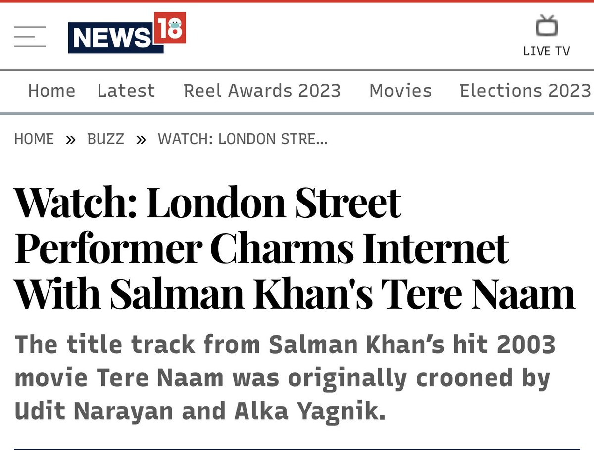 vish_m2's tweet photo. Once again #Trending on #indian #news @BeingSalmanKhan #terenaam #SalmanKhan https://t.co/JUHekKDc6p