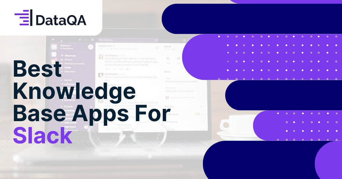 DataqaAi's tweet photo. #Slack is great, but accessing all that internal knowledge can be tough. Here are some new-generation #KnowledgeBase apps that make it easy for everyone to find what they need! 💻🔎 

https://t.co/6HrZIMxFw1

#RemoteWorking #Collaboration https://t.co/ecQJjNbqBQ