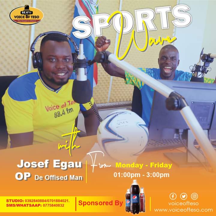 voice_of_teso's tweet photo. COMING UP LIVE #SportWave..... Share with us your reaction to the weekend games, as we give u all the transfer rumors and more...
@PepsiUganda https://t.co/5uLzfSTGfj