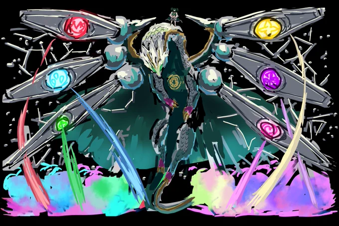 #パズドラ11周年 #一番好きなモンスターメノアが大好き!魔導バースト!!! 