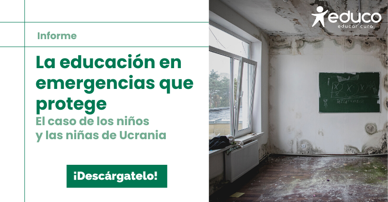 Educo_ONG's tweet photo. A punto de cumplirse 1 año del inicio de la #GuerraEnUcrania, lazamos un informe en el que analizamos la importancia de la #EducaciónEnEmergencias para la infancia ucraniana y los fondos destinados por la comunidad internacional.

El informe: https://t.co/W6eIqH8KuF

#EducarCura https://t.co/oasKrirVNf