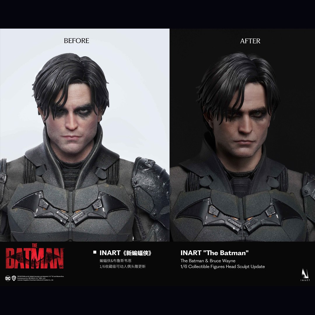 inart THE BATMAN 1/6 INART  The Batman 1:6 Scale Collectible Figure (Premium Edition