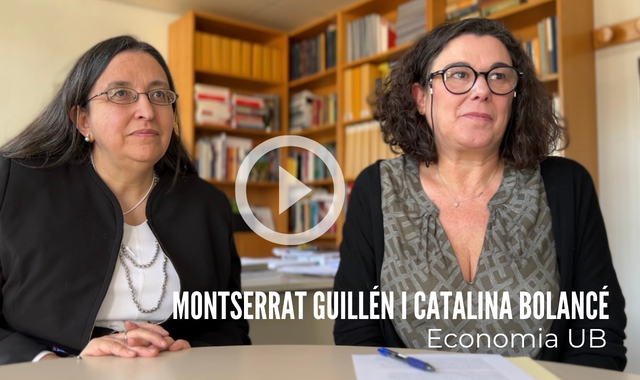 #RecercaUB | 💬 “El nostre model predictiu va contribuir a evitar la saturació dels hospitals de Catalunya”.

🎙️ No us perdeu l'entrevista a la Dra. Montserrat Guillén i la Dra. Catalina Bolancé, de la <a href="/ubfacecoiempres/">Facultat d'Economia i Empresa UB</a>.

🔗 bit.ly/3Z5P8m4