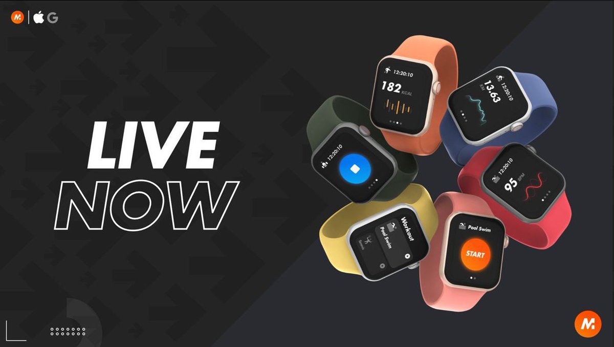📢Great news! 🔥 $MoveZ App is now LIVE on the #Apple Watch 🍏 🔥Download it today: apps.apple.com/app/id16282031… 🔥BURN & EARN rewards for all your favorite activities like swimming 🏊‍♂️, cycling🚴‍♂️, running🏃‍♂️ and more #MoveZ #BURNZ #MoveToEarn #fitnessapp #AppleWatch #m2e