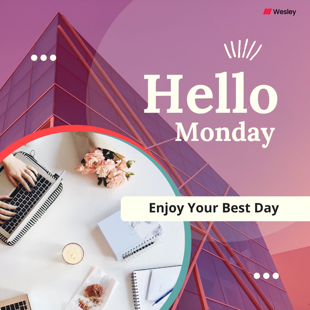 wesleymfbltd's tweet photo. Hello Monday. Have a great week.
#wesleymfb #cmmcsurulere #mondaymotivation https://t.co/cJxg2nCJWs