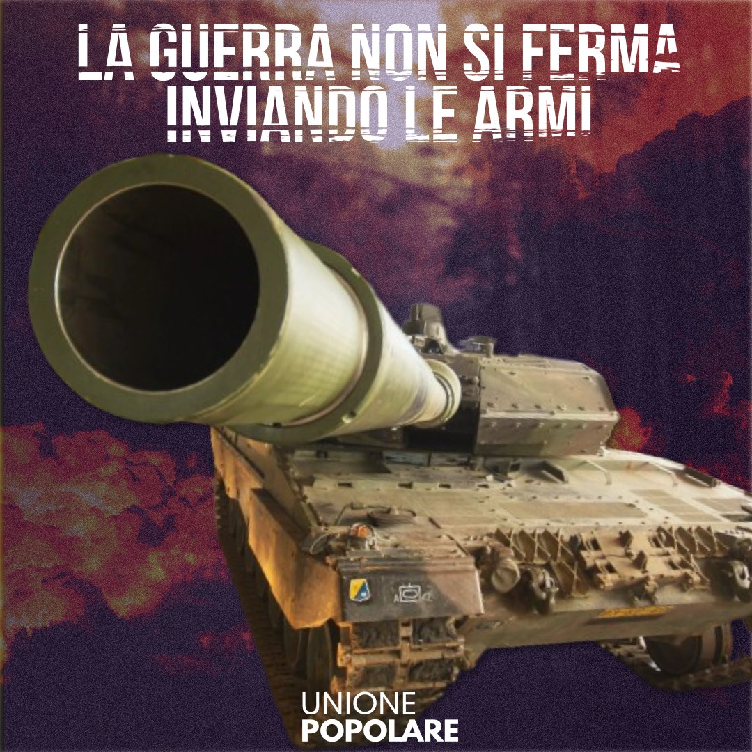 Sono ormai dodici mesi che va avanti la guerra in #Ucraina. Sono tutte conseguenze terribili di una #guerra che va fermata il prima possibile.  Pertanto, sosteniamo la marcia Perugia Assisi del 24 Febbraio, e la mobilitazione organizzata dai portuali di Genova il 25 febbraio.