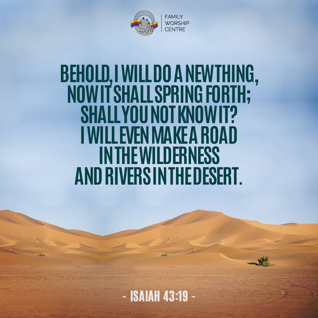 FWCAbuja's tweet photo. Scripture Confession- We declare that every unpleasant thing in your life is over. God will do a new thing!!!!

#Newweek  #mondaymotivation  #scripture  #confession #intentionalliving  #measurableprogress  #fwcabuja https://t.co/TSErG0sHZP