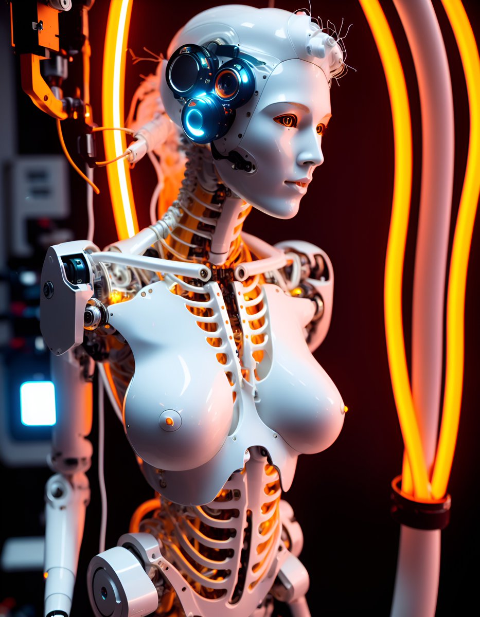 batugundal's tweet photo. Been playing around with @leonardoai creating hybrid android models... because why not :)  #ai #aiart #digitalart https://t.co/SjhHvNrM1j