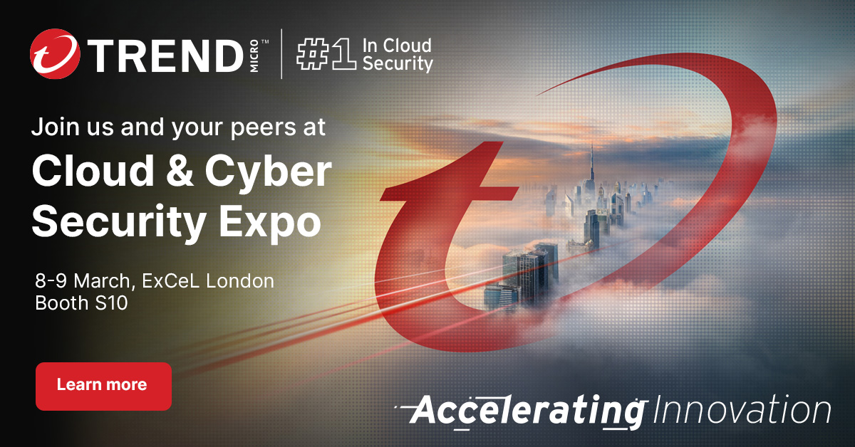 andreeaceasar's tweet photo. Did you know that 70% of all security issues in the cloud start with a misconfiguration? Visit @TrendMicroUK 's booth at @Cloud and Cyber Security and put your #cloudsecurity knowledge to the test for the chance to win a top-notch curved monitor.Good luck!#acceleratinginnovation https://t.co/Qf9psXWLyf