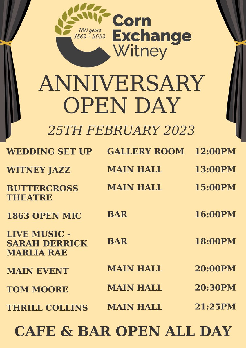 Corn Exchange Witney tweet media