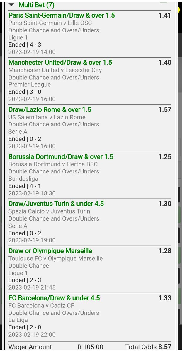 Betting_gurru's tweet photo. Boom 💥💥💥 this was an easy win

I WILL FOLLOW EVERYONE WHO RETWEETS

It's ONLY R100 ONCEOFF to join my VIP GROUP. DM me if you wanna join my VIP Group. https://t.co/EloJFWxVgB