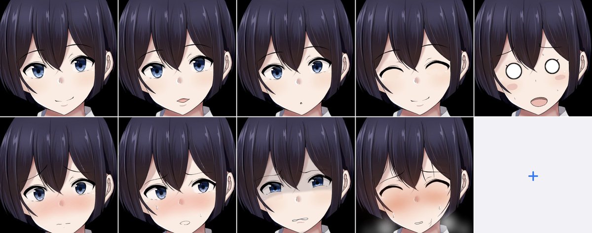 【エロゲ制作日記①】

今日はヒロインの表情差分をなーんとなく
描いていました。描いてた方がなぜかアイディアが出る

*大体作りたい内容のイメージが湧いてきたので
制作に入ろうと思います。多分、四苦八苦するので
暖かい目でよろしくお願いします。 