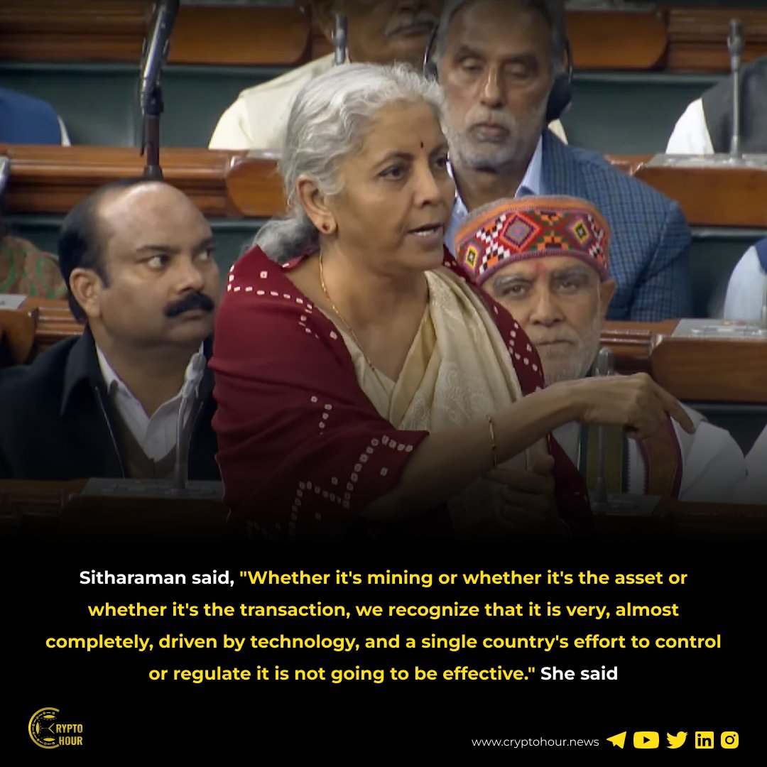 Cryptohour_'s tweet photo. Global regulations for crypto is coming soon. Regulations are must for the Crypto Industry to grow.

#G20India #G20India2023 #Crypto #cryptocurrency #cryptoasset #NirmalaSitharaman #India #regulation #cryptomarket #cryptotrading https://t.co/uJwH130qc8