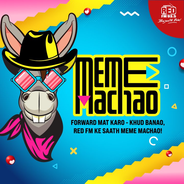 To embrace the fuel that social media runs on, we are delighted to introduce our latest campaign Meme Machao!

<a href="/RedFMIndia/">RedFMIndia</a> has always been a pioneer in reflecting on what the youth wants. 

#MemeMachao