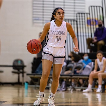 Congratulations to our ball-handling, sharp-shooting, charge-taking, pass-making floor general and Super Sophomore team captain, Ahria Mehta, on her selection to the 2023 Dulles All-District Team! We couldn’t be prouder of her!  Take a look and see why!  hudl.com/v/2KXzE6