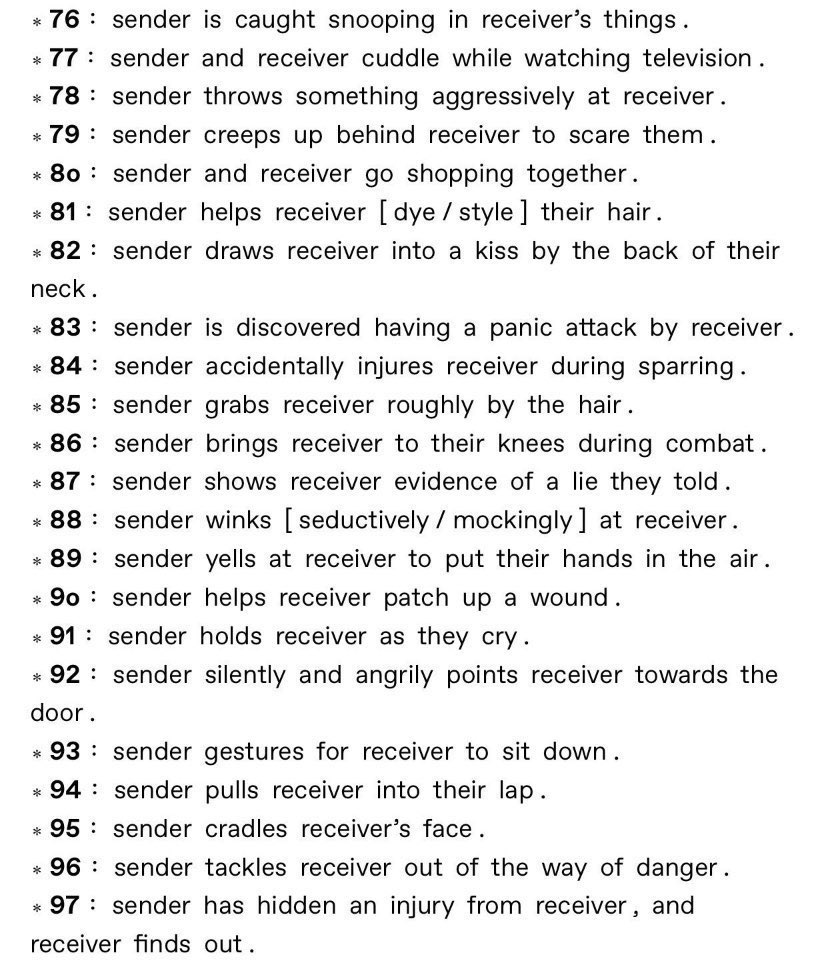 TRlGXN's tweet image. |• Starters!! Calling for starters~~!!! Feel free to comment a number (or a combo~) and I’ll whip something up for us!! 💕💕🤞🏻