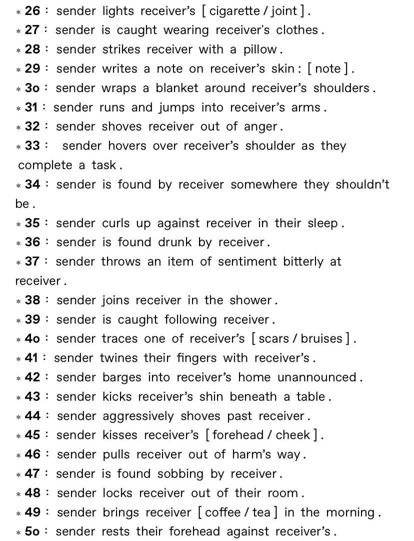 TRlGXN's tweet image. |• Starters!! Calling for starters~~!!! Feel free to comment a number (or a combo~) and I’ll whip something up for us!! 💕💕🤞🏻