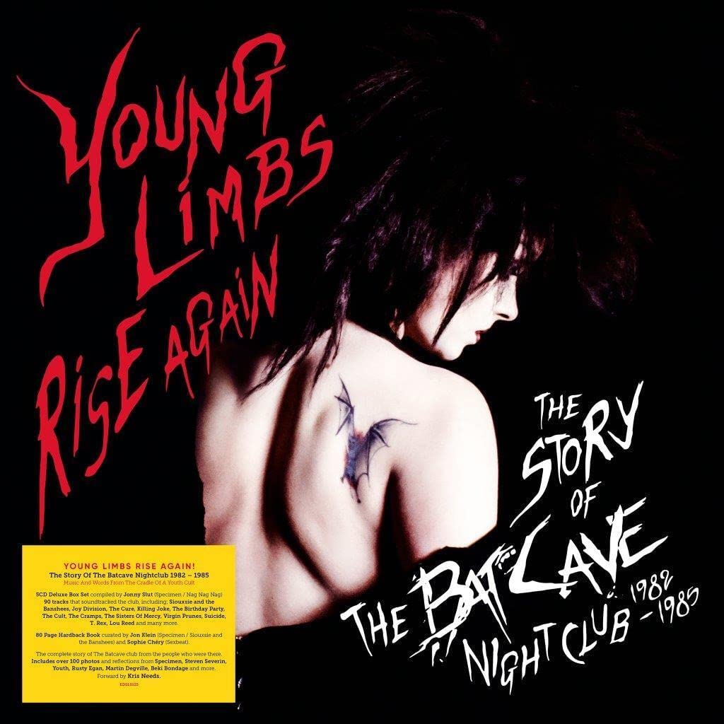 Anni61Hogan's tweet photo. The bats released this Friday 24th 👁🦇🖤
'Young Limbs Rise Again' all formats + 80 page book + tons pics inc a Marc and the Mambas playing at the Batcave in '83 🔥🎹
Loved the Batcave🎧
#batcave #dj #mambas #80s #books #c2d
#goth #somebizarre #downwards #reeltorque #boomkat https://t.co/6pF8ngwNDx