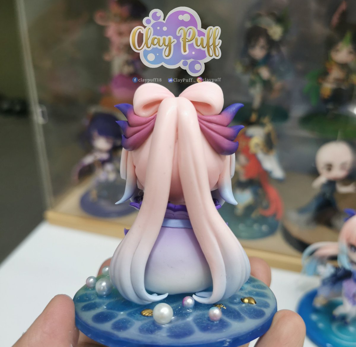 ClayPuff's tweet image. My Kokomi Lucky Bag! On Etsy..
Soon...
#kokomi #genshinimpact #luckybag #polymerclay #clay