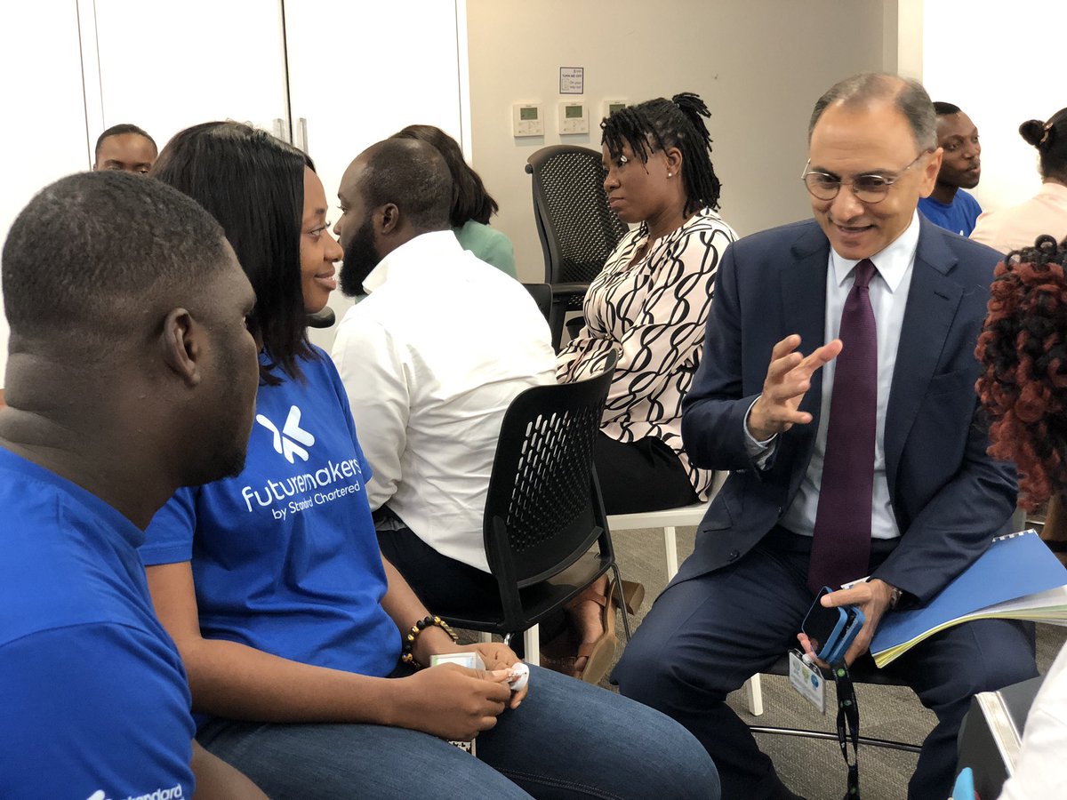 ChallengesGhana's tweet image. Our Junior Associates had an exciting opportunity to acquire useful guidance and career insights by participating in a mentorship session with experienced staff from @StanChartGH 
We are excited for the growth opportunities this will bring!
#scfuturemaking 
#hereforgood
#growth