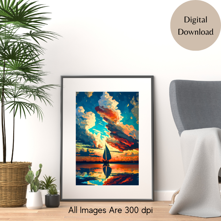 DigiWallArtCo's tweet photo. Sunset Art | Picasso &amp; Dali Style | Colorful Wall Art | Vibrant Wall Decor | PRINTABLE Digital Wall Art
#Picasso #dali #wallart #homedecor #interiordesign #printables #digitalart #decor https://t.co/UbZwV2S76r