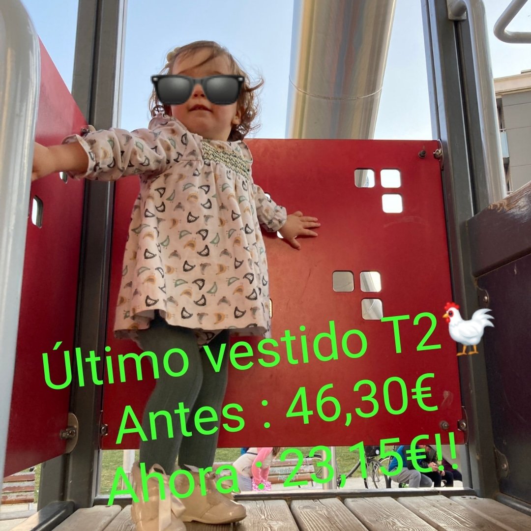 picosoyvileta's tweet photo. 🚨Remate Final -50%🚨
#rebajas #rebajasinvierno #rebajas2023 #modainfantil #modabebe #ropachulaparaniños #ropadecalidad #pequeñocomercio #comerciodecercania #haciendobarrio #economiacircular #ripagaina #erripagaña #pamplona #navarra #burlada #valleegues #mutilva #mendillorri https://t.co/YMDSFTkR70