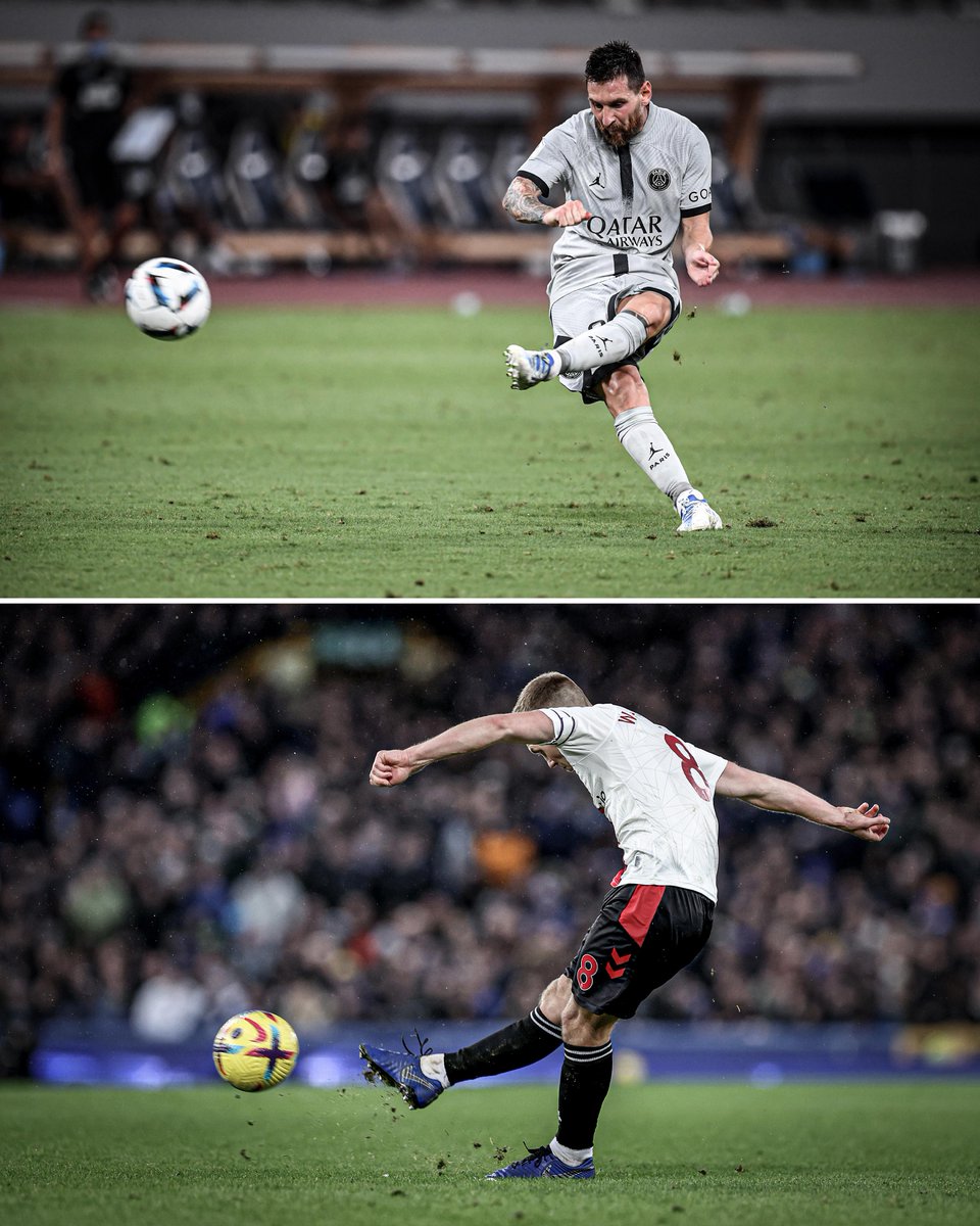 ESPNUK's tweet photo. 90th minute free kick. 30-yards out. Lionel Messi or James Ward-Prowse. Who are you asking to take it? 🎯 https://t.co/Iw0SfyeD52