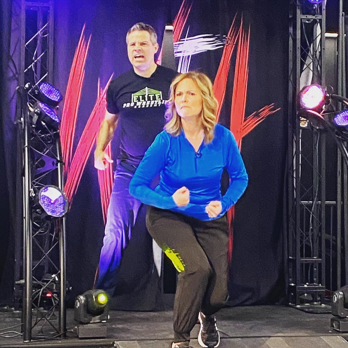 NHChronicle's tweet photo. Hear us roar! Team @NHChronicle is revved up for the ring. Join us this week at #EliteProWrestlingAcademy in Concord. Anyone can sign up for classes. @ErinWMUR #wmur . via @sean_wmur https://t.co/p22sHEtHDF