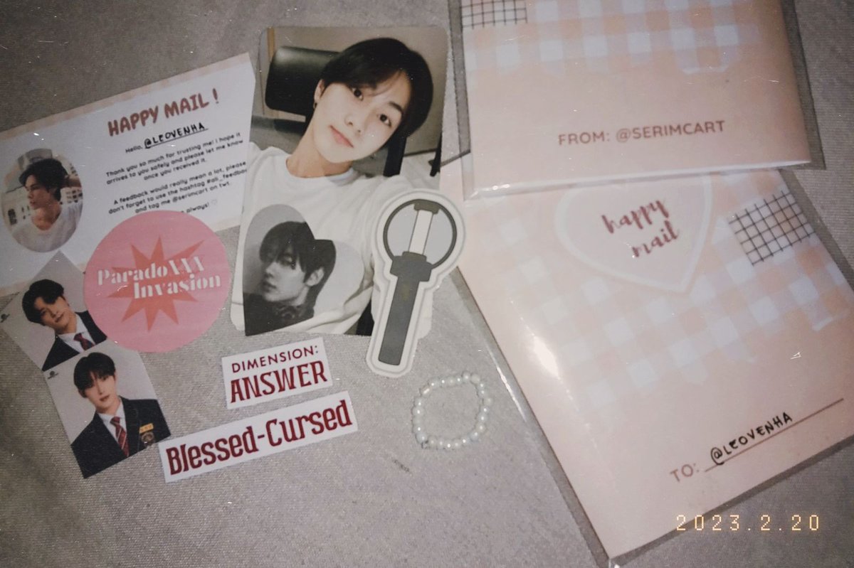LEOVENHA's tweet photo. ୨୧ — #ali_feedbacks 

it's finally here! thank you sm @serimcart! ang cutie ng freebies and the packaging?)@$!(?!! very pretty!! i didn't want to ruin/cut it. thank youuuu ulittt aaAaaaAa ><

my baby is finally #leovenHOME ೃ♡՞ https://t.co/xMUuSHdNki