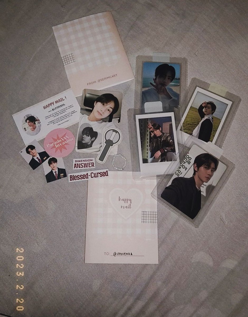 LEOVENHA's tweet photo. ୨୧ — #ali_feedbacks 

it's finally here! thank you sm @serimcart! ang cutie ng freebies and the packaging?)@$!(?!! very pretty!! i didn't want to ruin/cut it. thank youuuu ulittt aaAaaaAa ><

my baby is finally #leovenHOME ೃ♡՞ https://t.co/xMUuSHdNki
