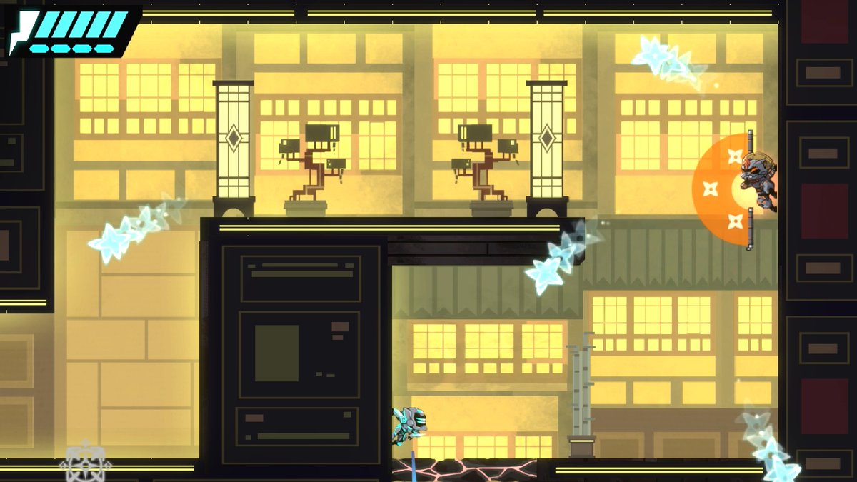 NoGravity_Games's tweet photo. Imagine combining challenging precision platforming, pick-up-and-play gameplay, fast-paced action, a neon cyberpunk setting, and a ninja robot – all into one game.

#nogravitygames #game #videogame #cyjin #cyjinthecyborgninja #platformer #cyberpunk #fastgameplay https://t.co/FJmYJMrtZz