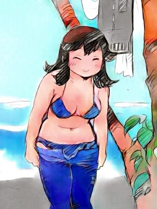 三段空母が勢揃い。(この絵の何処が三段かは伏せるが、艦娘の赤城が『三段』だった頃)(宮崎美子さんに、失礼にも程がある) 