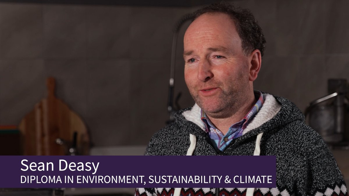The dairy farmer, Sean Deasy, was motivated to continue his studies by his curiosity and need to grow his knowledge. He enrolled in the <a href="/CarberyGroup/">Carbery Group</a> Greener Dairy programme that delivered a diploma in Environmental Science and Social Policy through <a href="/UCC/">UCC Ireland</a>. #RPL made it happen.
